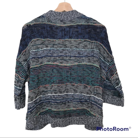 Cooperative Open Sweater | 1/2 Sleeve | Multi Colour Thread | Urban Outfitters - Picture 4 of 9